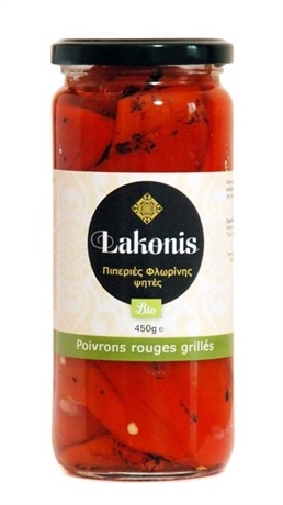 Poivrons rouges grillés 450g